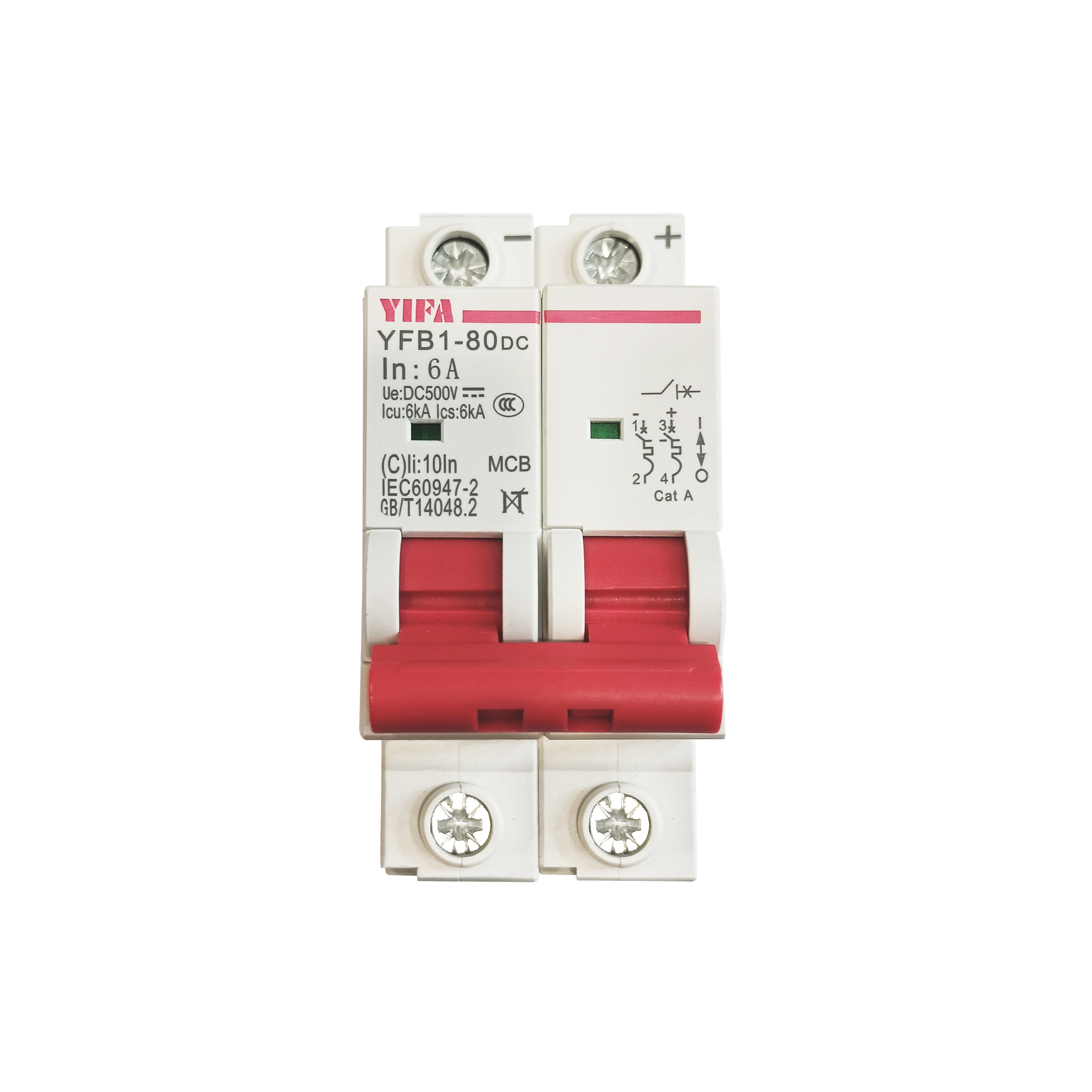 YFB1-80DC Series DC Miniature Circuit Breaker