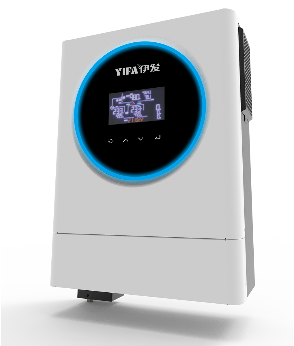 REVO VM III-T series Hybrid Energy Storage Inverter 4/6KW W ith batery connected W ithout batery connected S chema