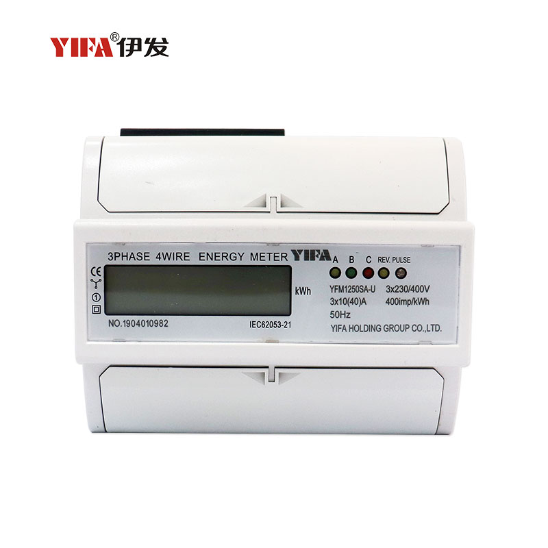 Three-phase electricity meter